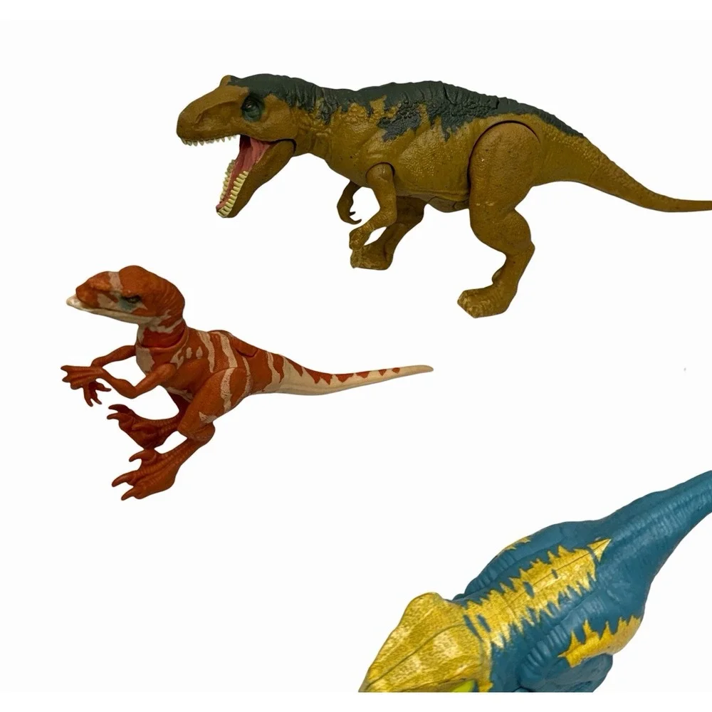 Jurassic World Jurassic Park Mixed Lot Of Dinosaurs Figure Toys 16 Total